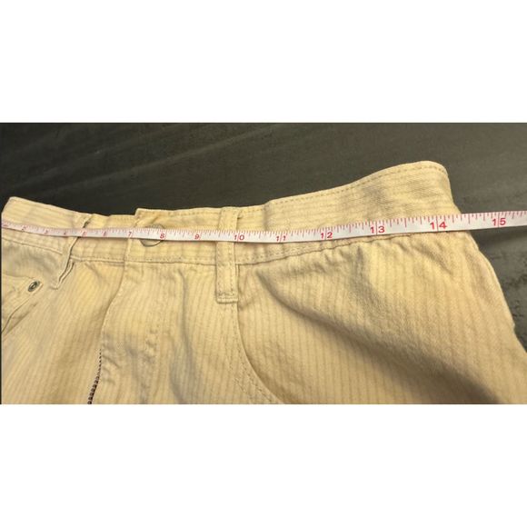 Vintage 90's Fore Warned Wide Leg Pants - subtle stripes - Sz 10 - Picture 7 of 14